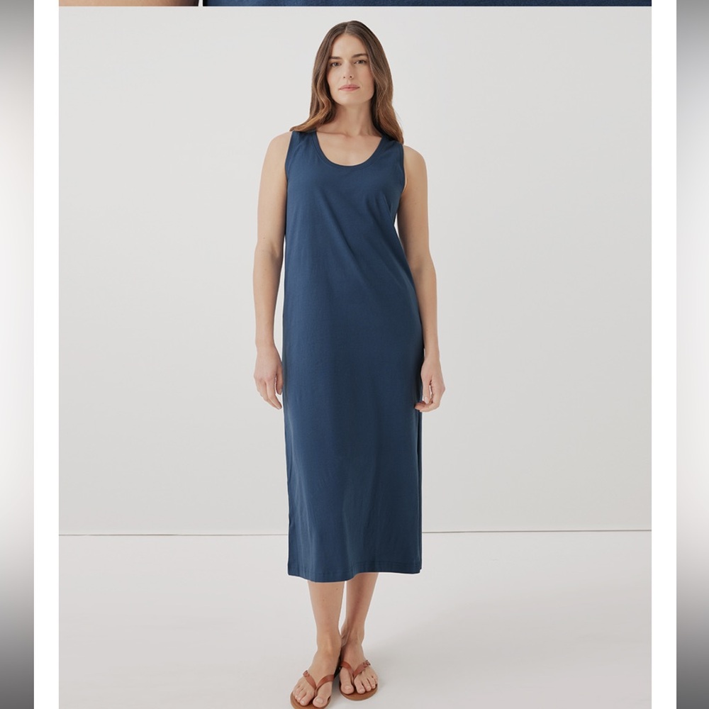 Pact Soft spun Organic Cotton tank Dress